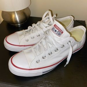 All white Converses!!!